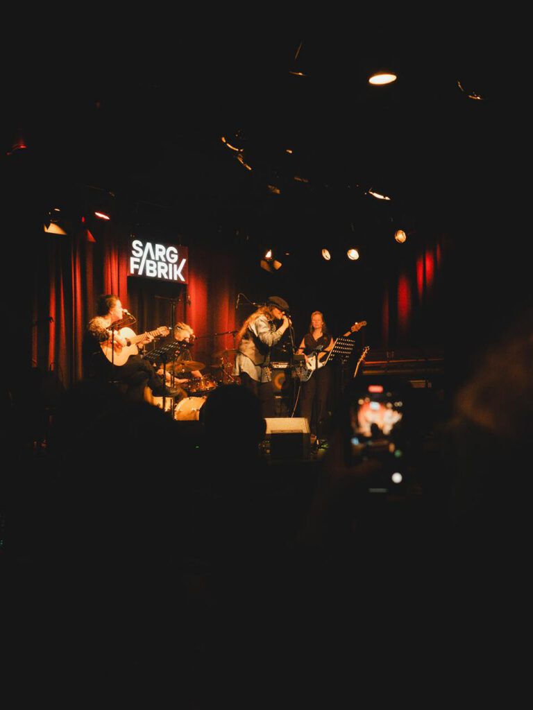 Die Band YAMAN live zu sehen auf der Bühne beim IG Worldmusicfestival in der Sargfabrik.